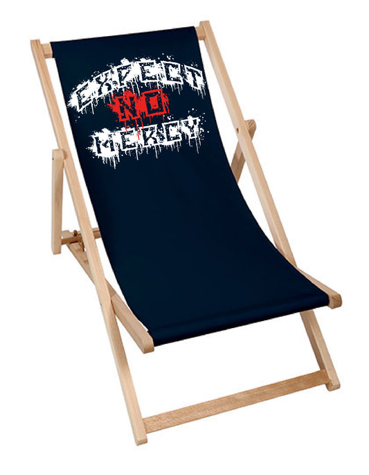 Solid Black wooden chair