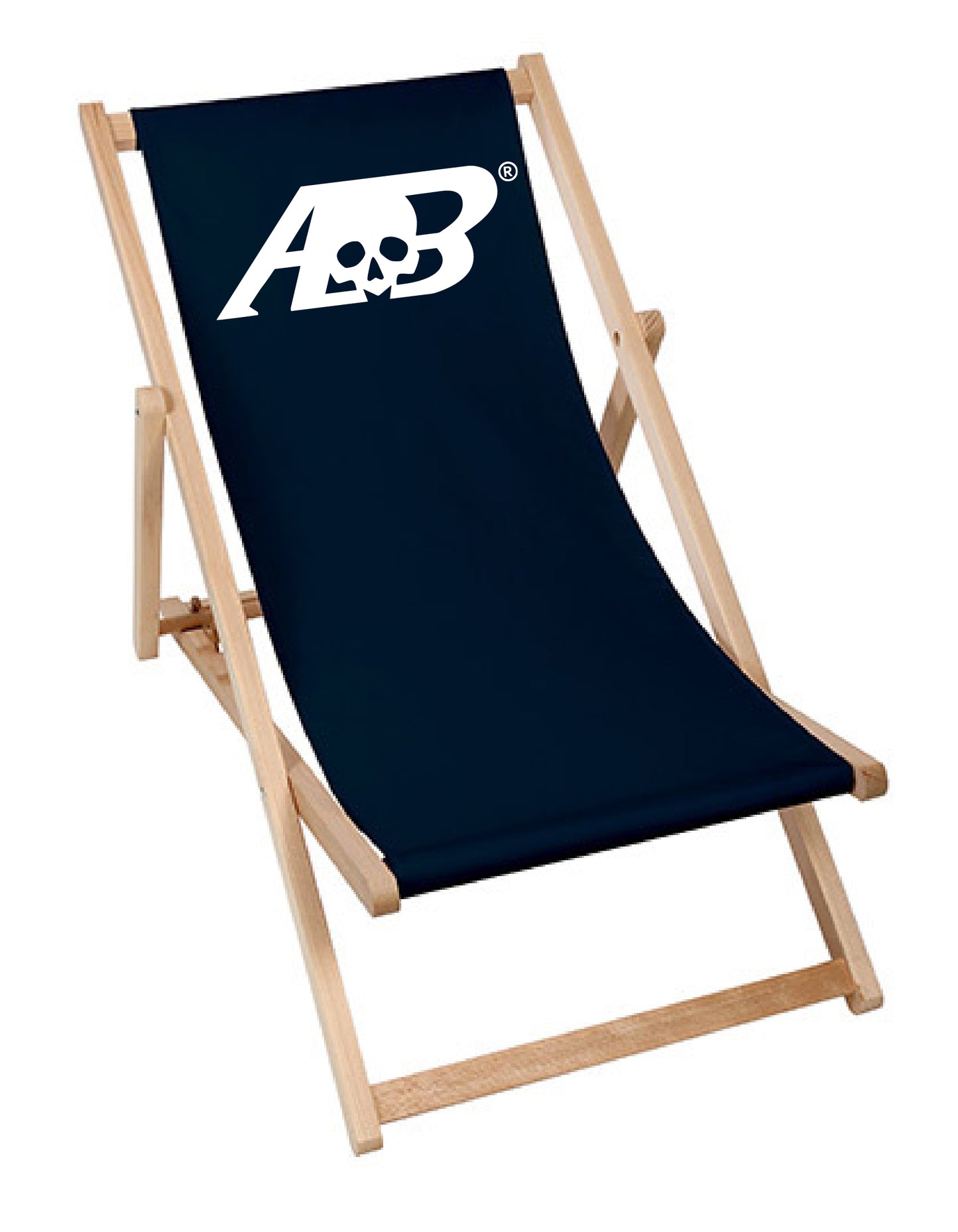 Solid Black wooden chair