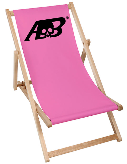 Crazy Pink wooden chair