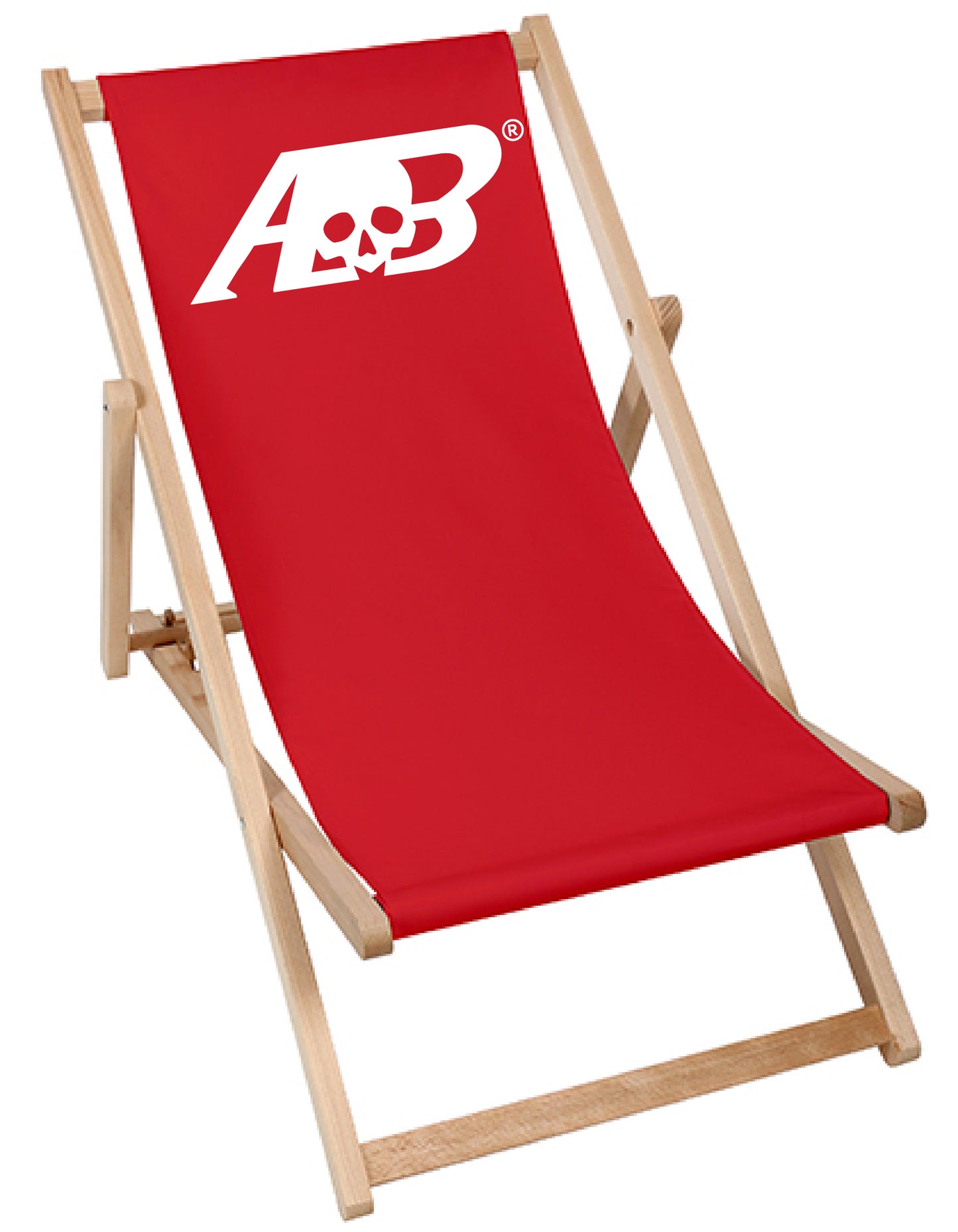 Chilli Red wooden chair