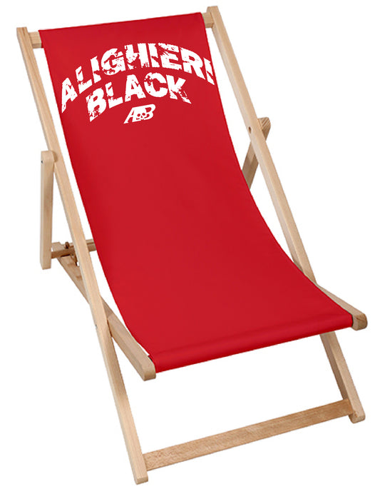 Chilli Red wooden chair