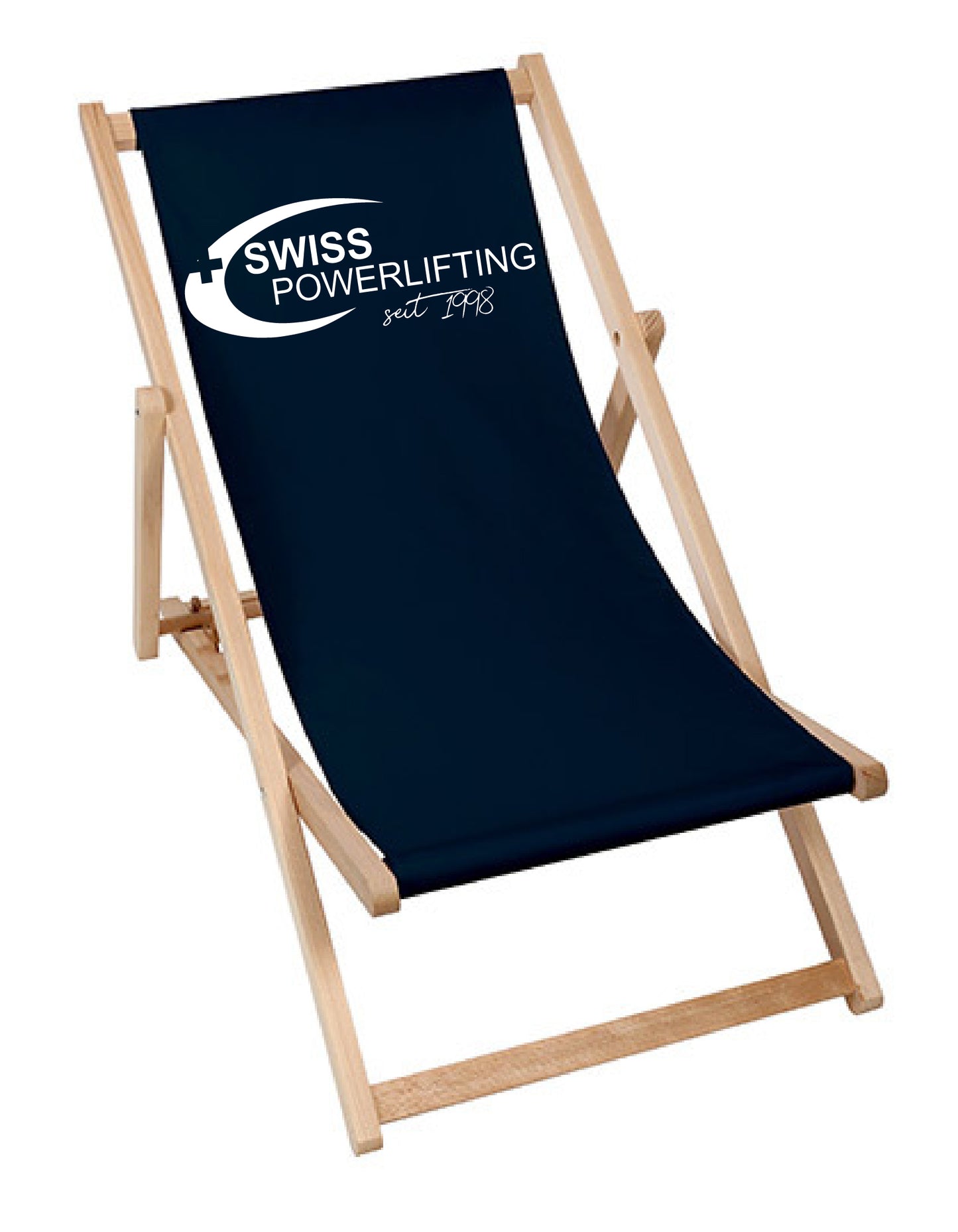 Swiss Powerlifting Official wooden chair