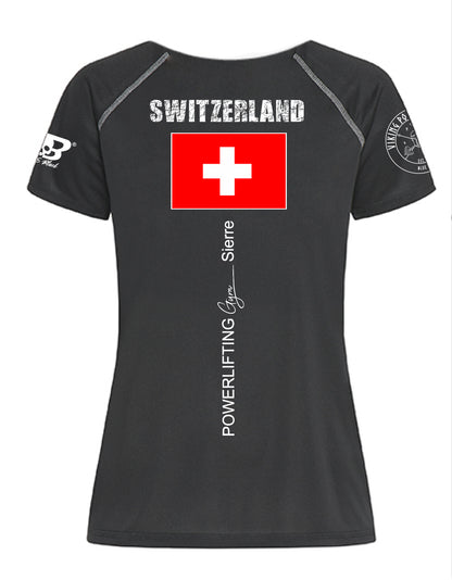 Swiss Powerlifting Strongwoman Shirt